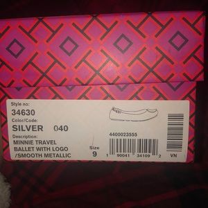 Tory Burch mini travel ballet flats